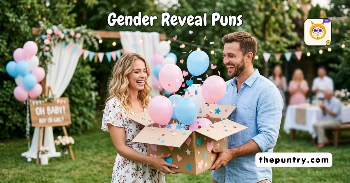 Gender Reveal Puns